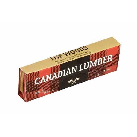 canadian lumber the woods rolling papers with filter tips - shell shock