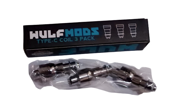 Wulfmod 3 Pk TypeC Atomizers - shellshock420 edmonton canada