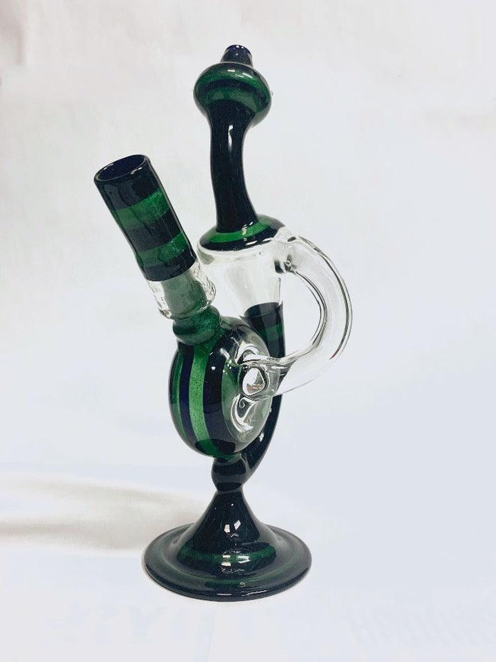 wyoming mofo glass recycler rig - shell shock